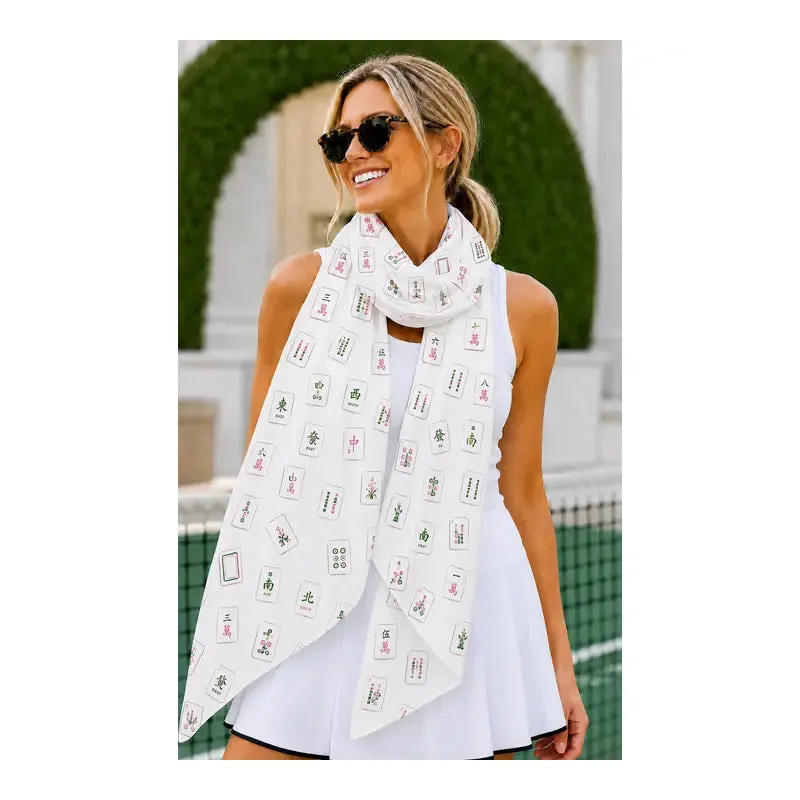 Mahjong Sun Scarf/Wrap