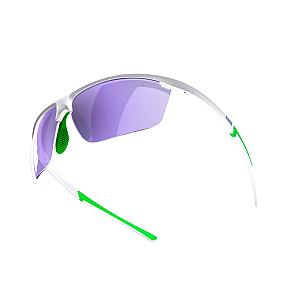 Daytona Petite Pickleball Sunglasses - White/Green