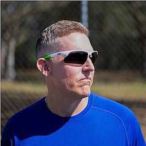 Daytona Sunglasses - White/Green