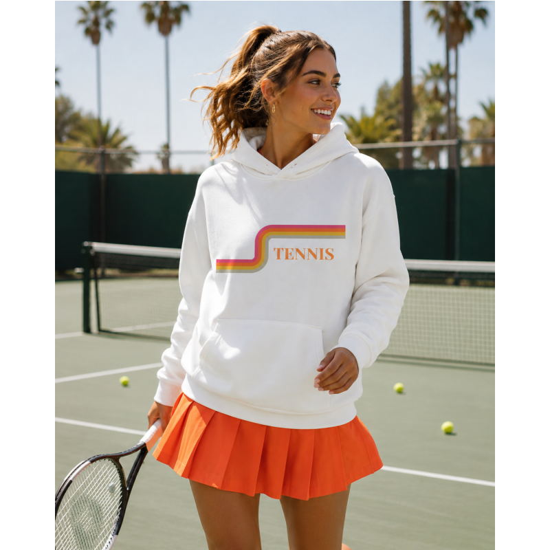 Tennis Retro Hoodie