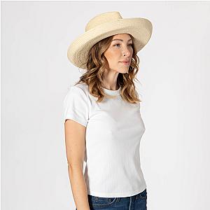 Yesenia - Toyo Straw Kettle Brim Rancher