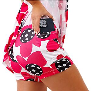 Pleated Skort  - Poppy