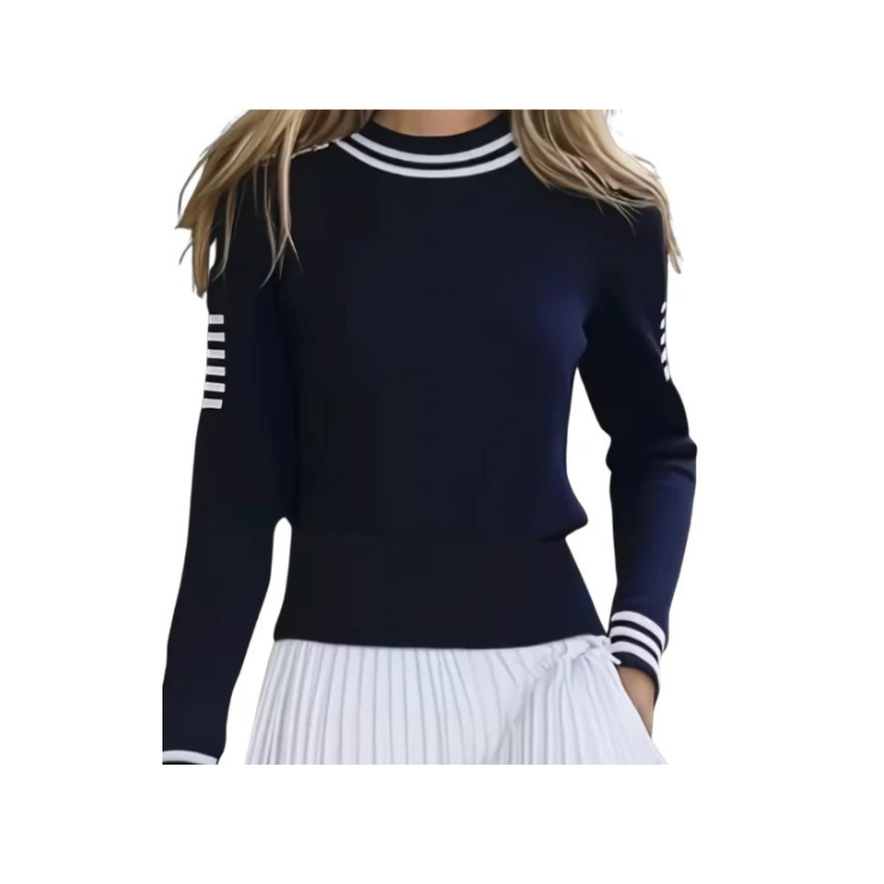 Women's Golf Sweater - Navy