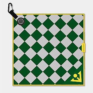 Champions Towel | Green Checkered Magnetic Golf Towel
