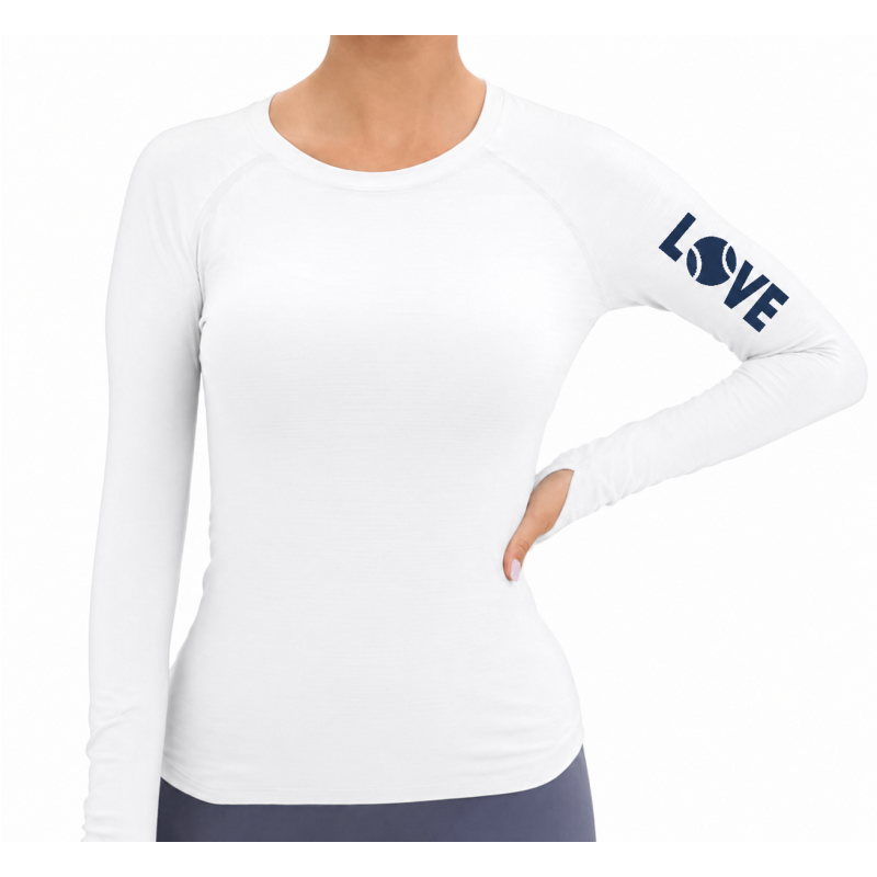 Athletic Sun Shirt - White