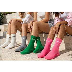 Women's Non-Slip Grip Socks | Tennis, Pilates & Barre Socks