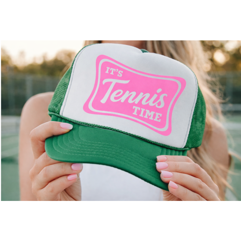 It's Tennis Time Trucker Hat