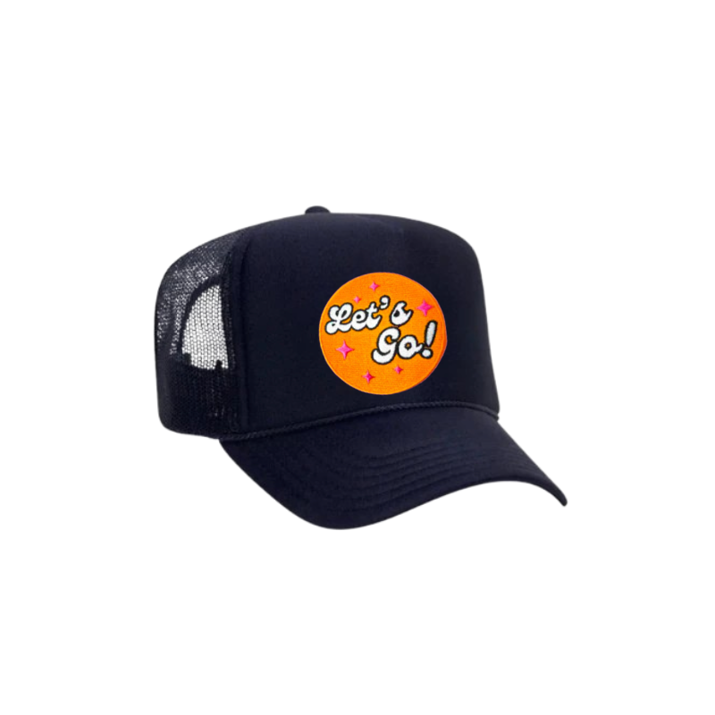 Let's Go! Trucker Hat - Navy