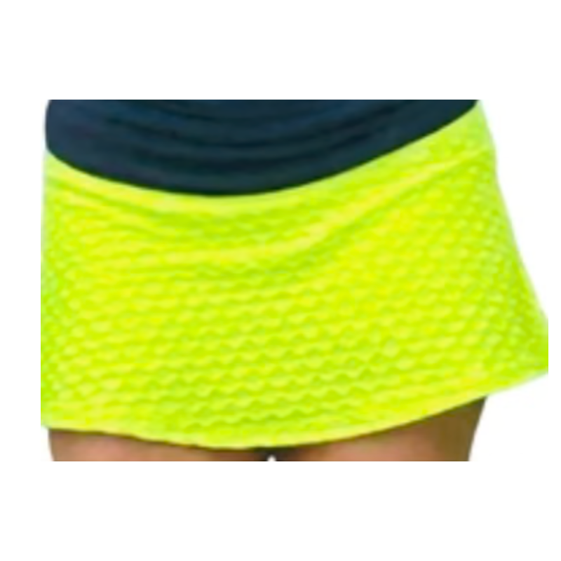 Nola Scallop 16.5" Skirt - Lemon