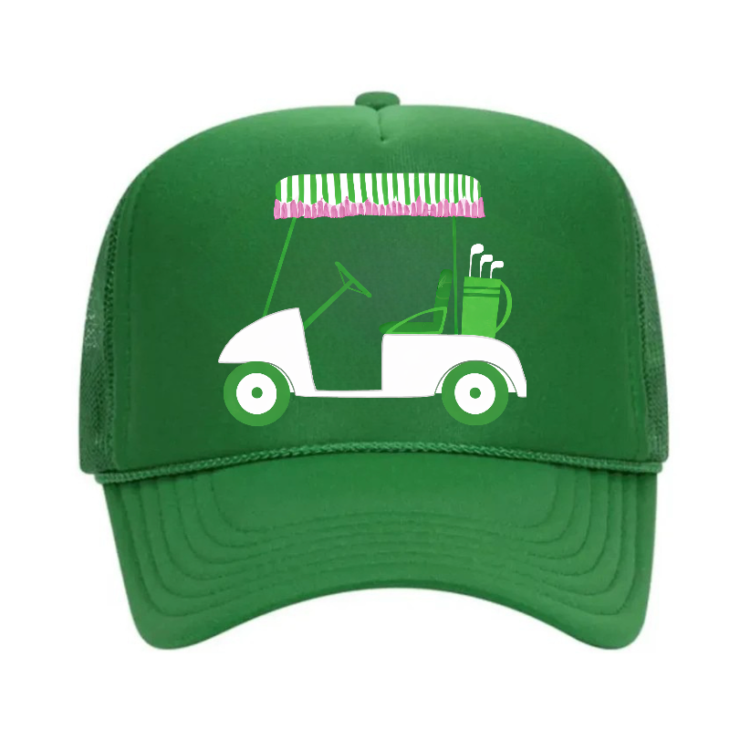 Golf "Caddy Cap" - Green