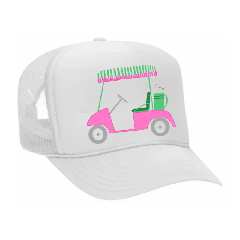 Golf "Caddy Cap" - White