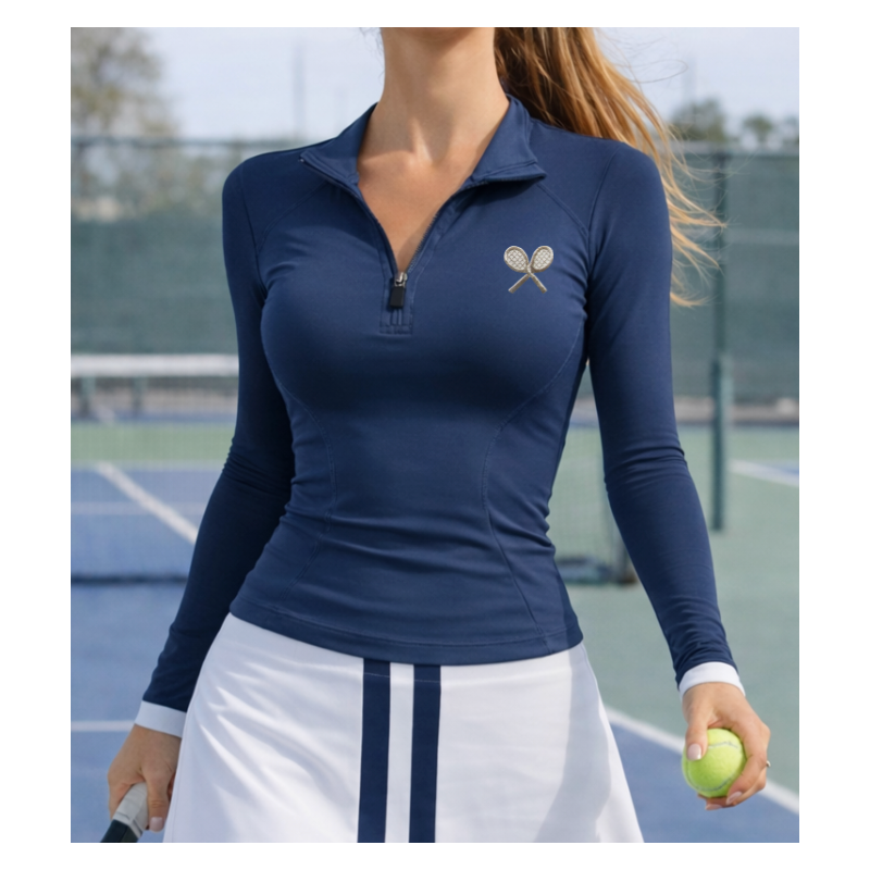 Ultra Comfort Collared Sun Shirt - Navy