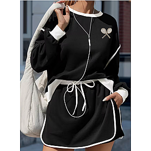 Tennis Play Set - Black/White