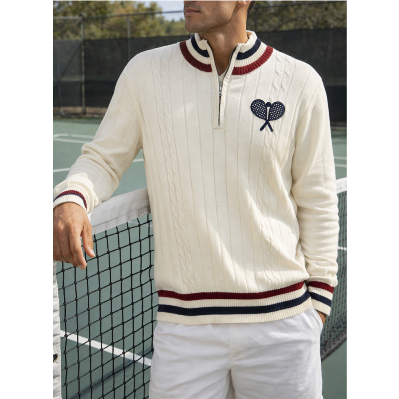 Men's Sporty Quarter Zip