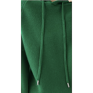 Tennis Vibes Sweater Hoodie - Green