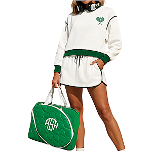 Tennis Play Set - White/Green