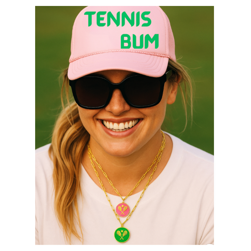 Tennis Bum Trucker Hat