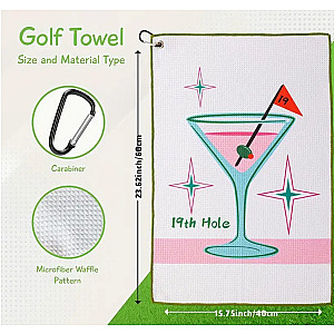 Golf Bag Towel - "19th Hole"