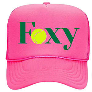 Foxy Tennis Trucker Hat