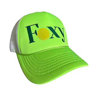 Foxy Tennis Trucker Hat