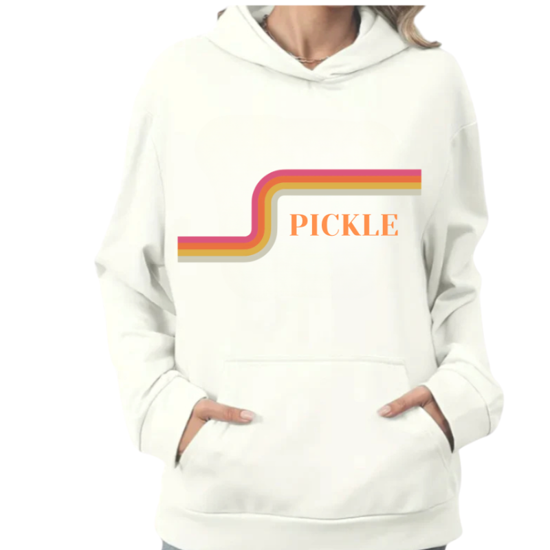 Pickleball Retro Hoodie