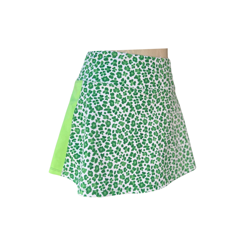The Game Changer Skirt - "Leopard Life with Drying Strips"