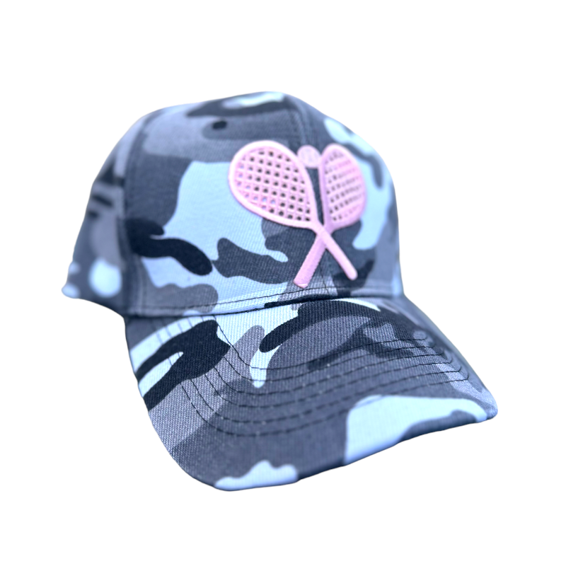 Tennis Camo Canvas Cap