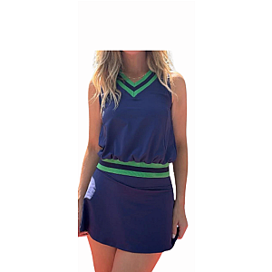 For the Win Court Set - Navy & Kelly