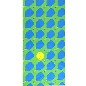 Pickleball Towel- Green & Blue