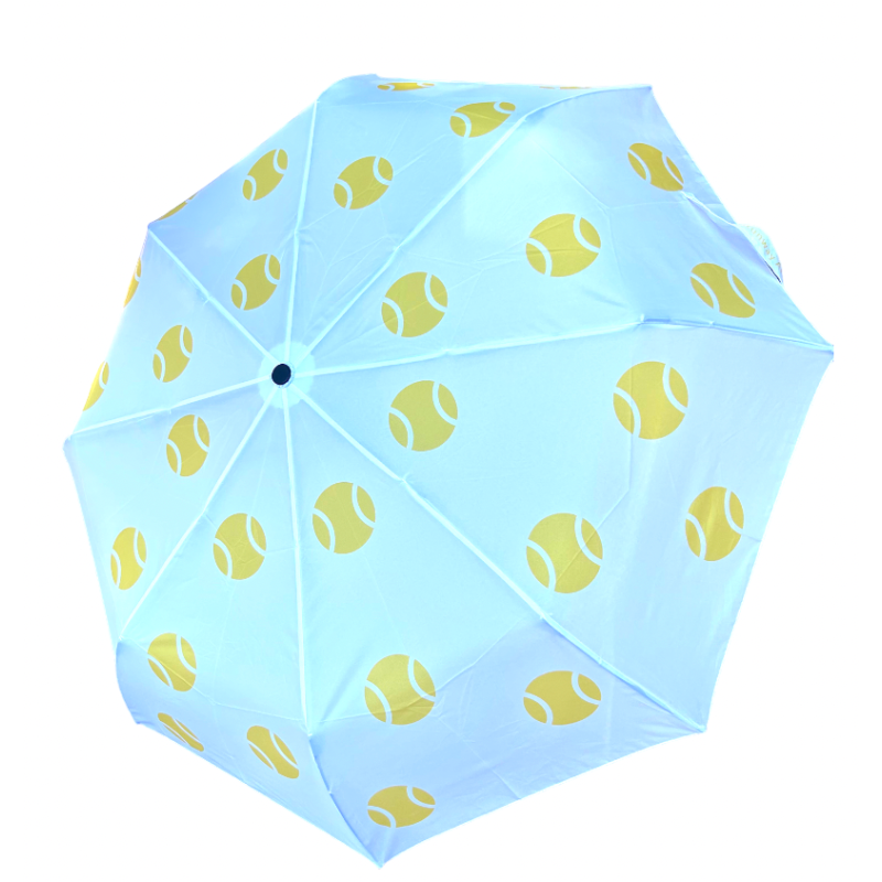 Umbrella - Yellow Tennis Balls