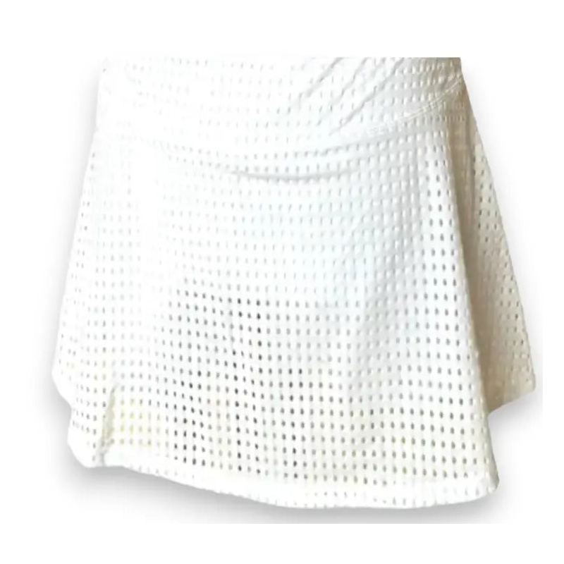 The Mesh Club Skirt - White
