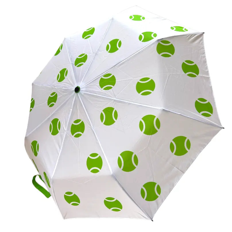 Umbrella - Green Tennis Balls