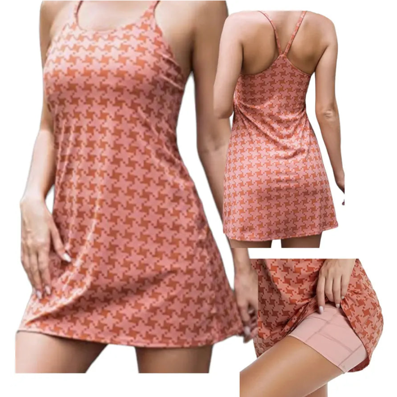 Game Day Dress - Orange