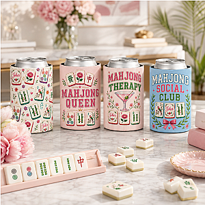 Mahjong Can Holder Set