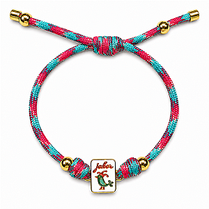 Joker Mahjong Cord Bracelet
