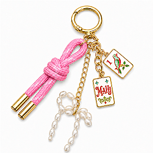 Mahj All Day Mahjong Bag Charm Keychain