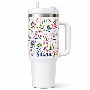 Personalized Tennis 40oz Tumbler