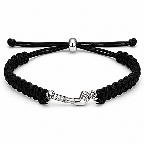Golf CZ Rope Bracelet