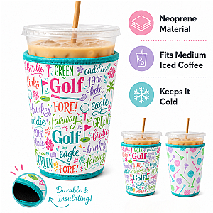 Golf Ice Coffee Sleeve