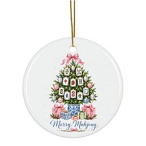 Merry Mahjong Ornament