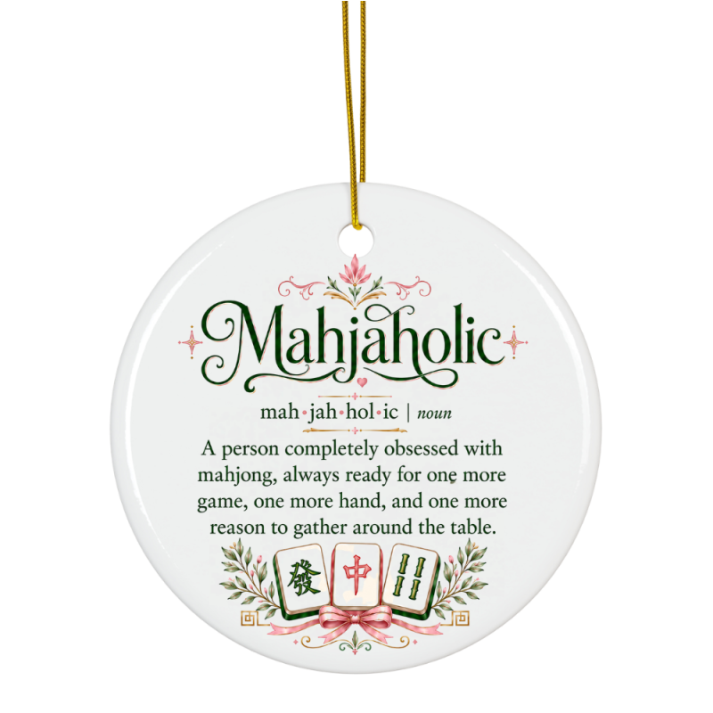 Mahjaholic Ornament