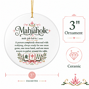 Mahjaholic Ornament