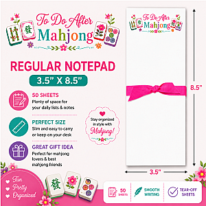 To Do After Mahjong Notepad