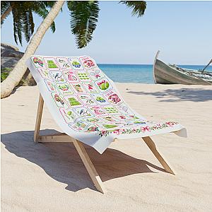 Personalized Mahjong Beach Towel