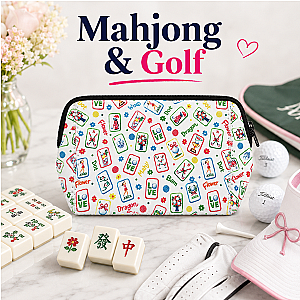 Golf Mahjong Pouch