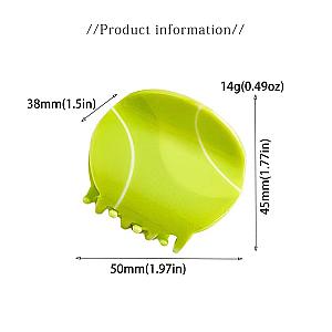 Tennis Ball Hair Clip