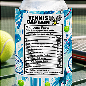 Tennis Captain Definition Can Holder