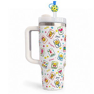 Pickleball Mahjong 30oz Tumbler