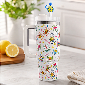 Pickleball Mahjong 30oz Tumbler