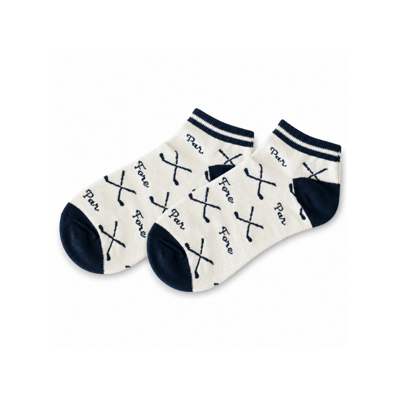 Golf Navy Socks